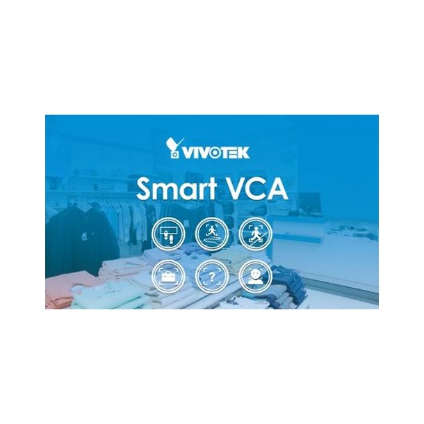 Vivotek SMART VCA License Video Analysis, Line Crossing Detection - Field Detection.....